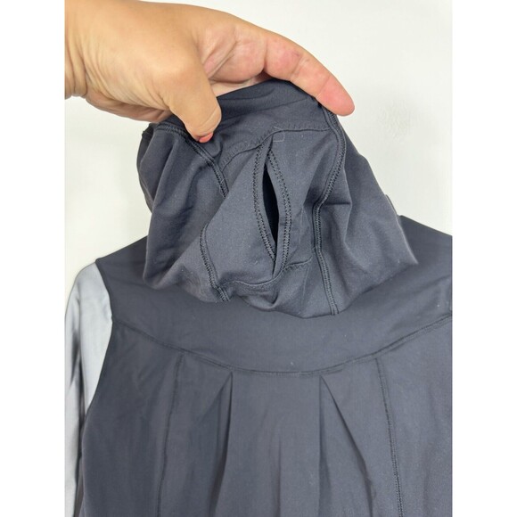 Lululemon Fleet Street Hoodie *Reflective Sleeves Black Size 4? See Measurements - Picture 10 of 12